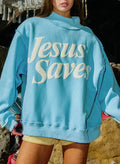 PRE ORDER Jesus Saves Mockneck