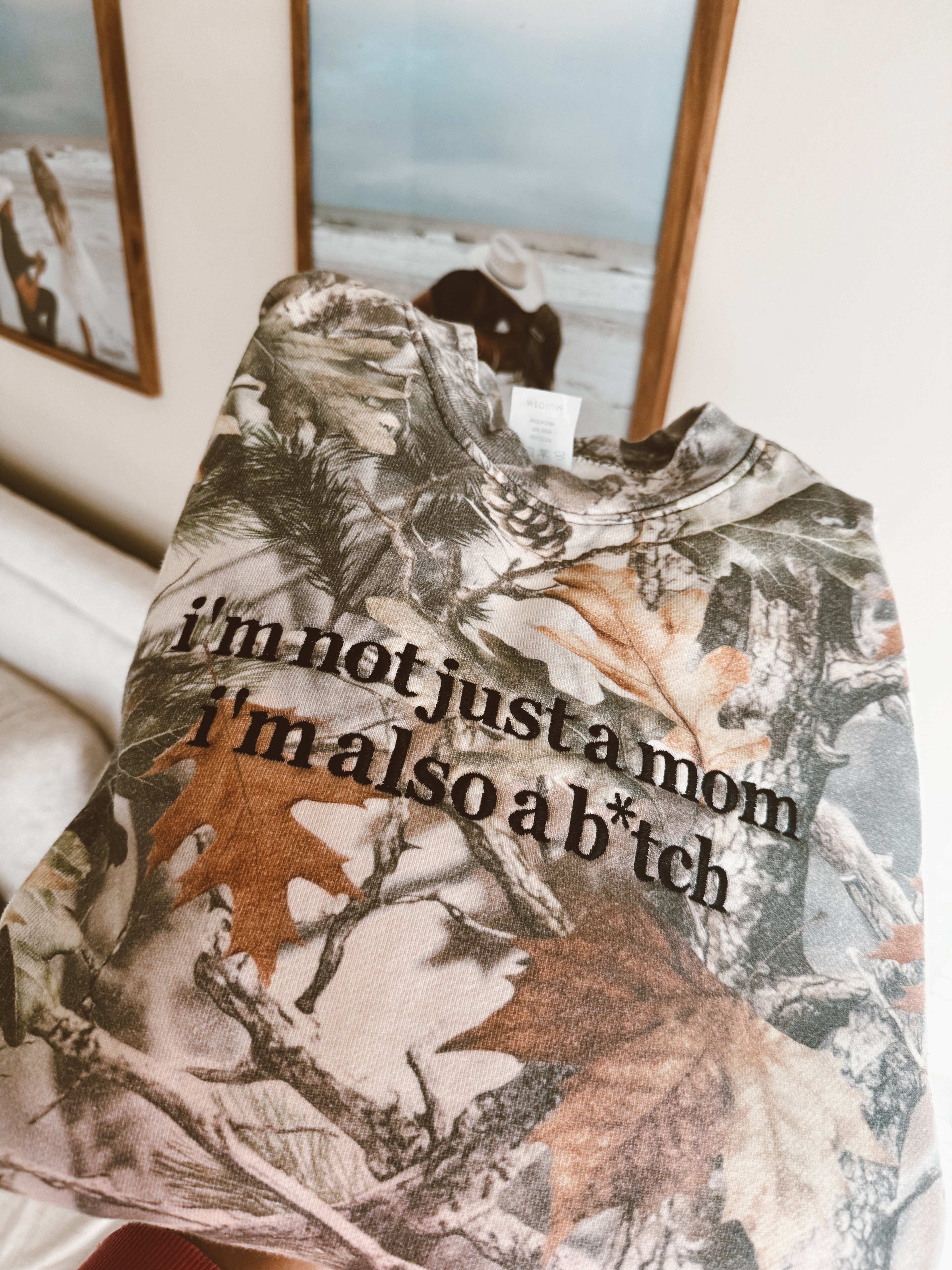 I’m not just a mom camo crew